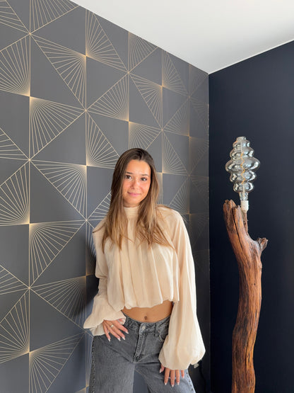 Blouse manches bouffantes Chiara