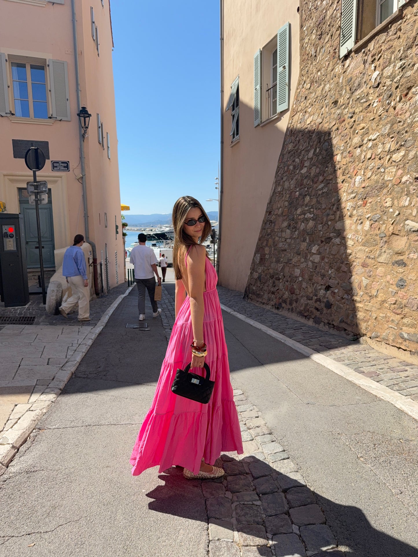 Robe soleil rose