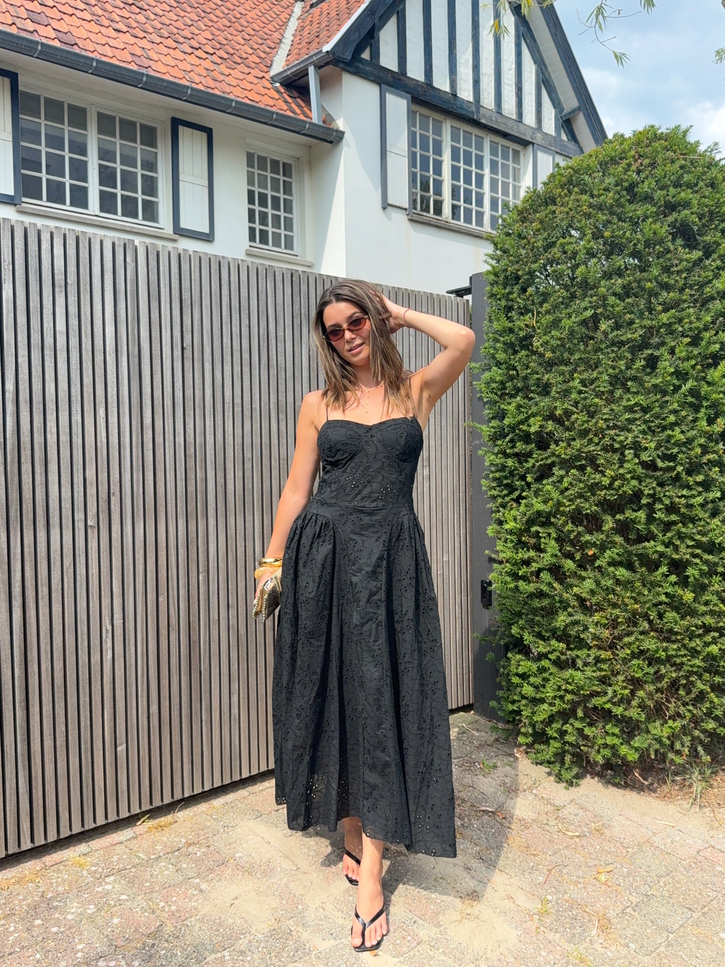 Robe brodée