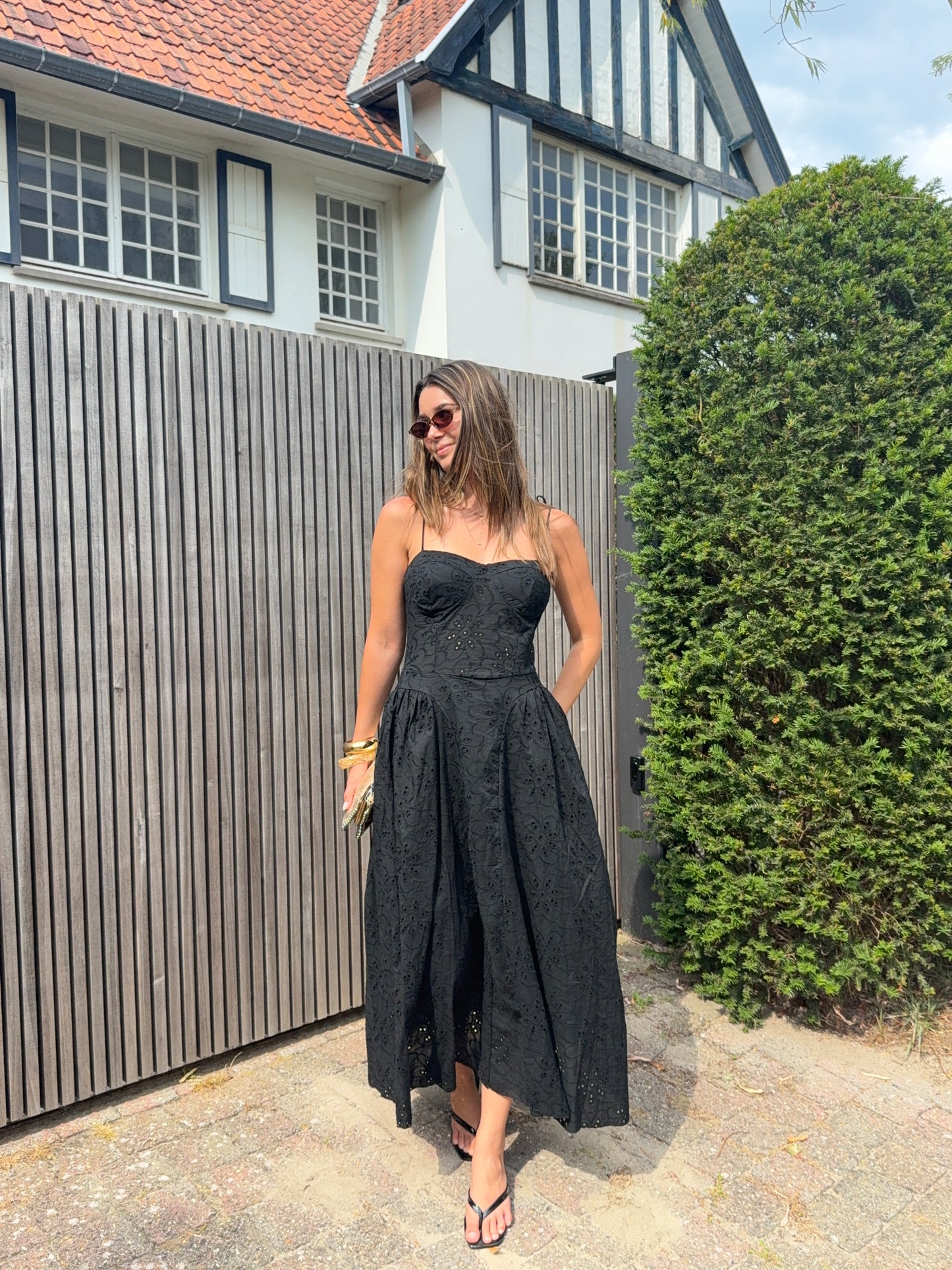 Robe brodée