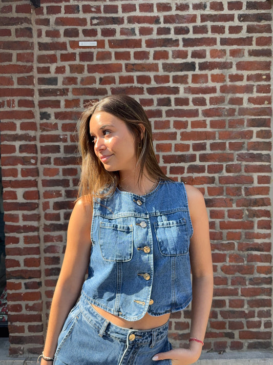 Top en jeans