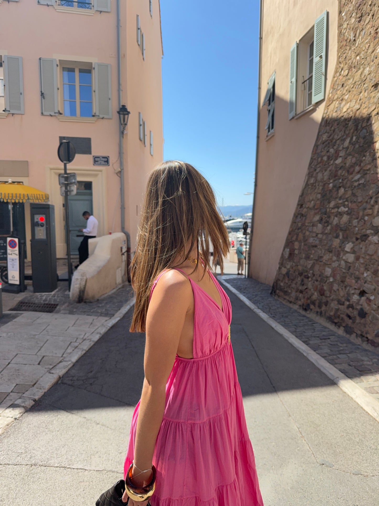 Robe soleil rose