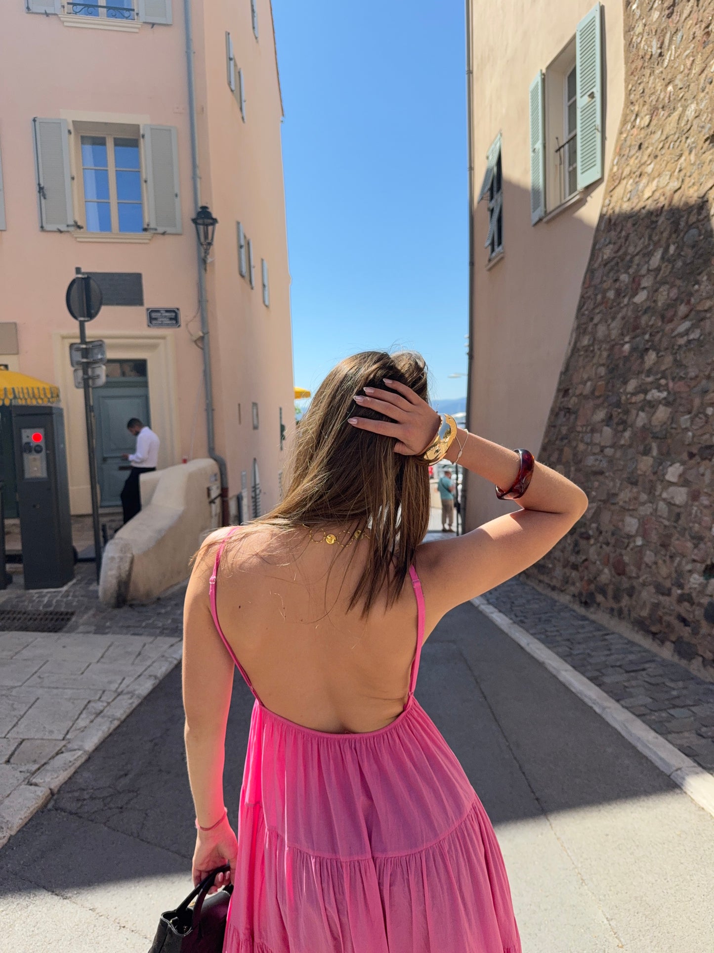 Robe soleil rose