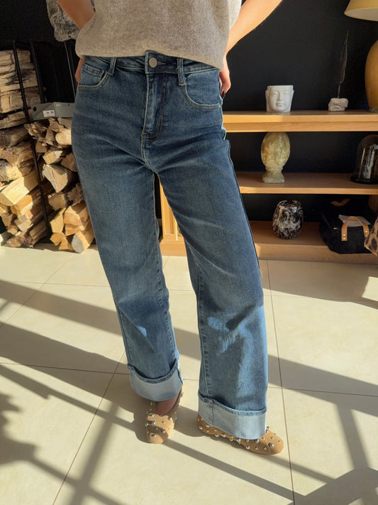 Jeans avec revers Naëlle