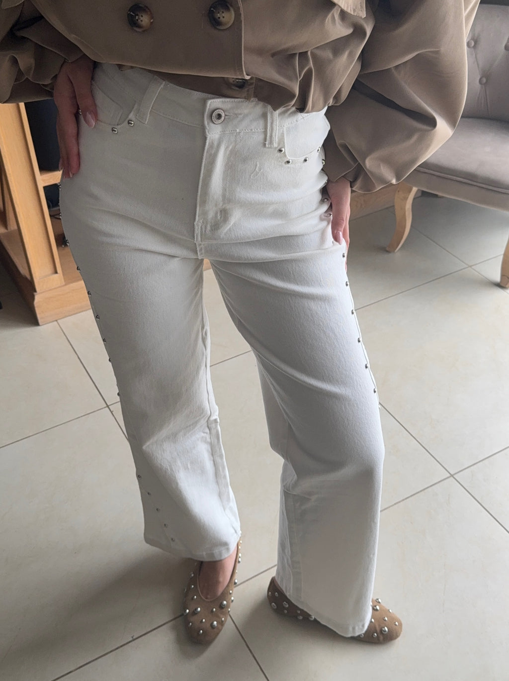 Jeans à clous Capu