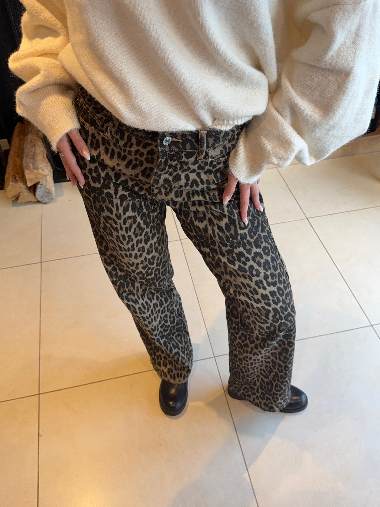 Jeans Léopard