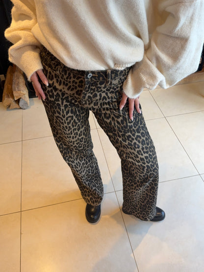 Jeans Léopard