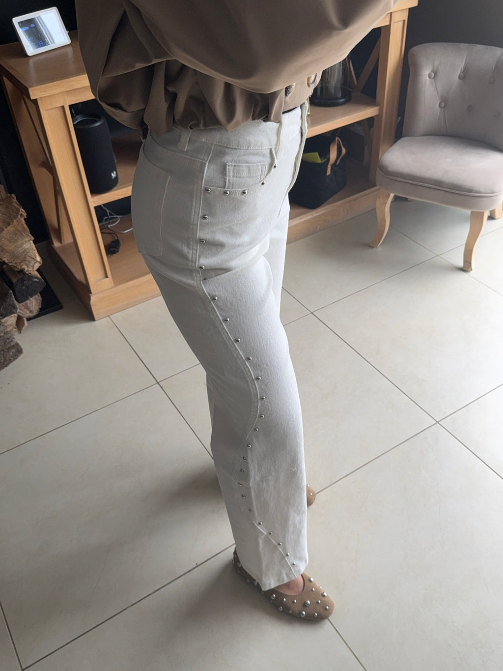 Jeans à clous Capu