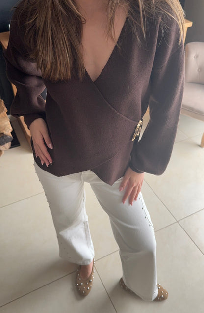 Pull cache-coeur Isis