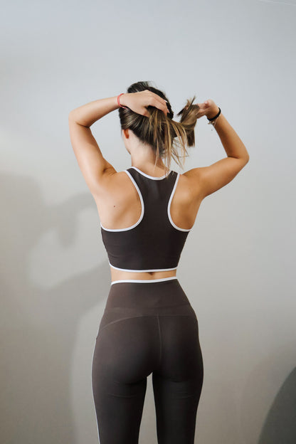 Ensemble de sport brun